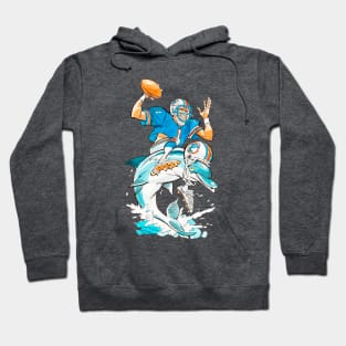 Miami Dolphins Vintage fan art Hoodie